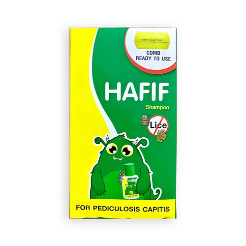 HAFIF Pediculosis Treatment (Anti Lice) Shampoo with Comb 50ml