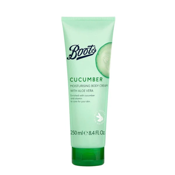 Boots Cucumber Moisturising Body Cream With Aloevera 250ml THAILAND 332442052