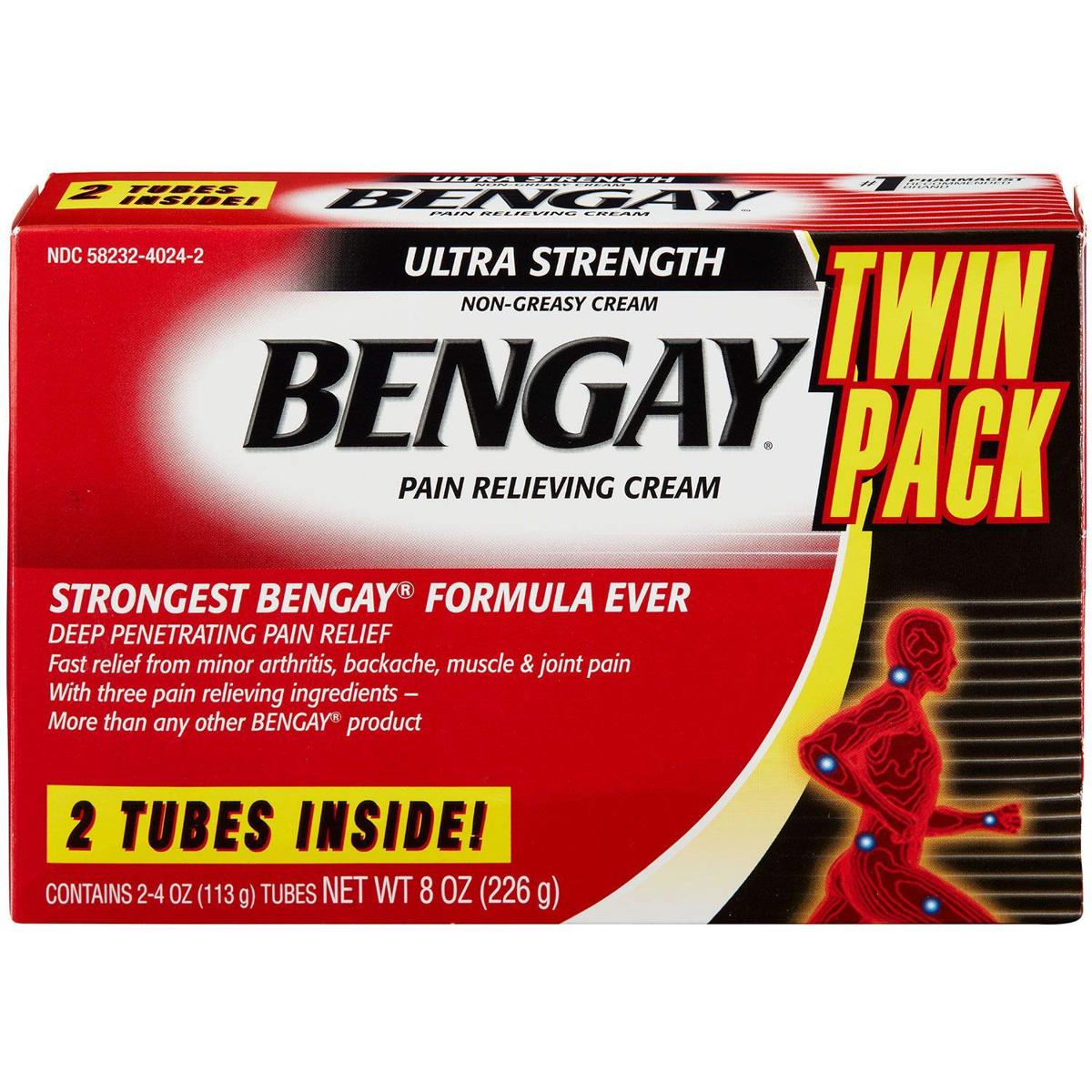 BENGAY ULTRA STRENGTH TOPICAL ANALGESIC PAIN RELIEVING CREAM USA 183473903