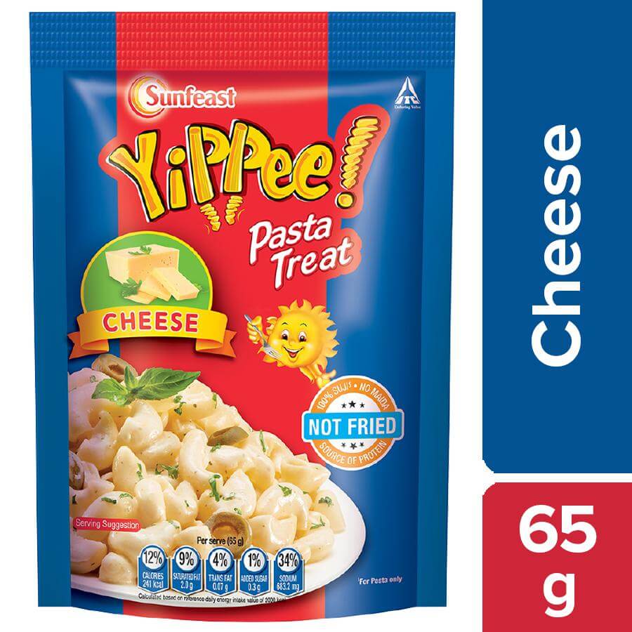 Sunfeast Yippee Pasta Treat Cheese 65Gm INDIAN -181063239