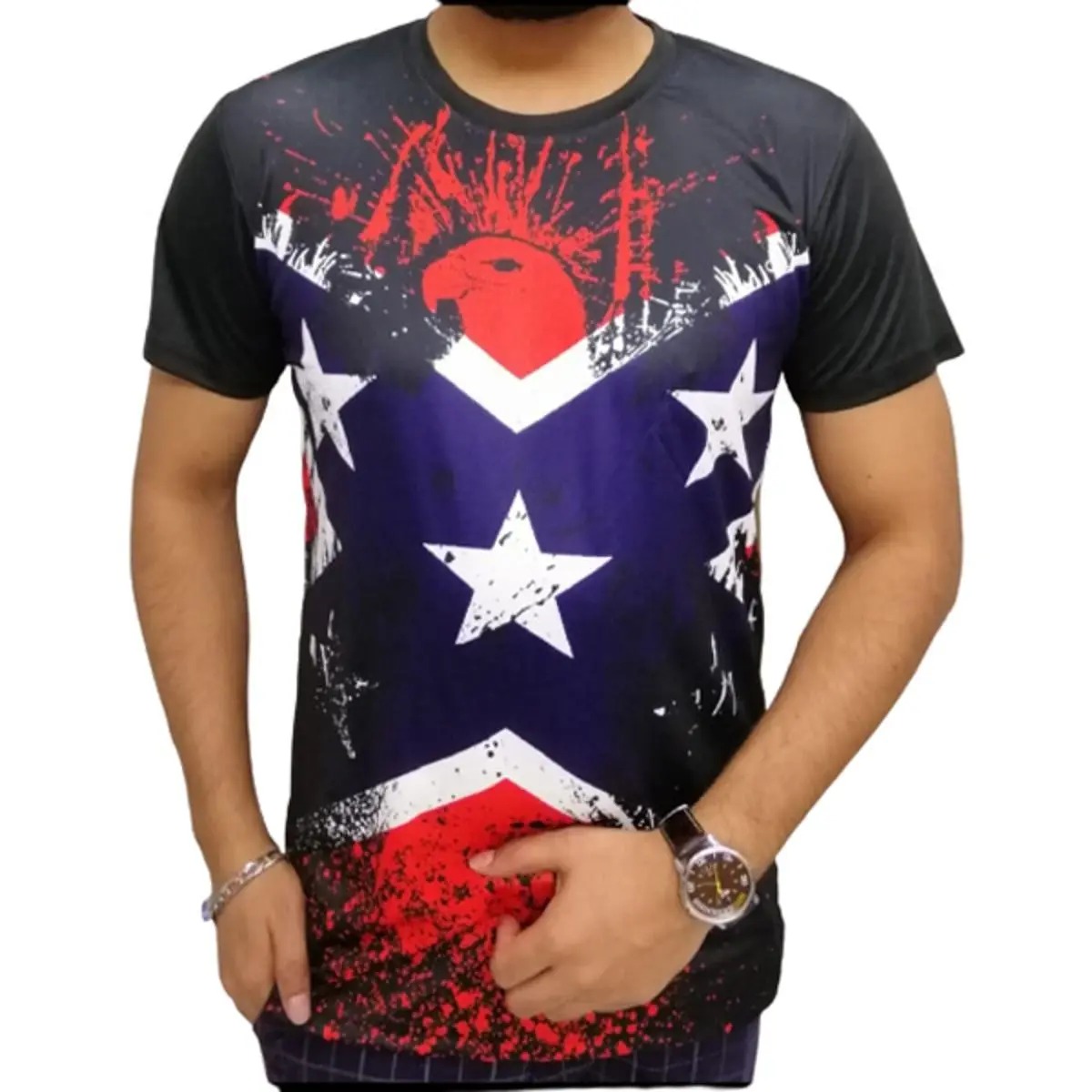 3D print T shirt for Men/Women Sublimation print Size - S