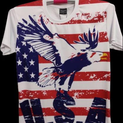 3D print T shirt for Men/Women Sublimation print Size - XL