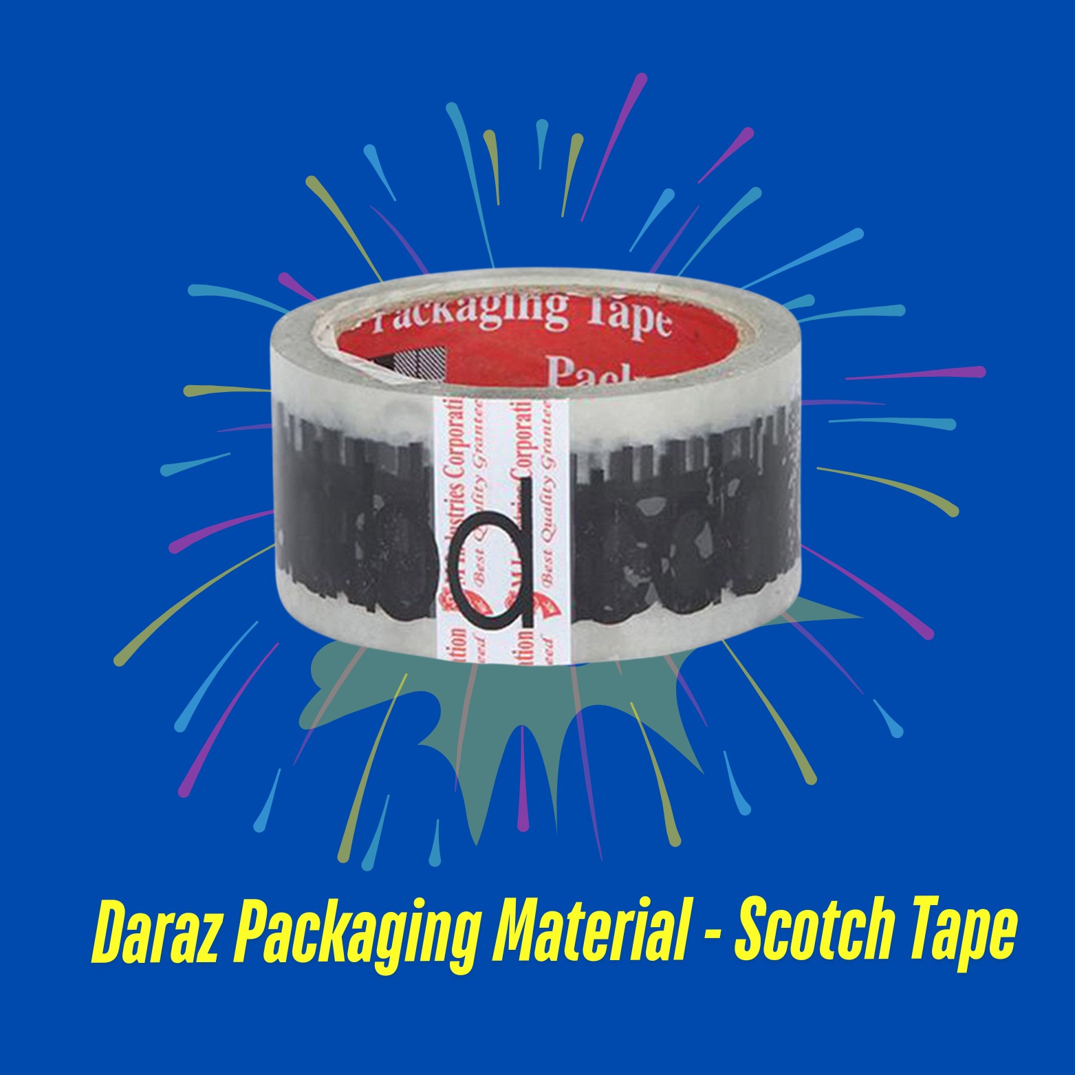 Daraz Packaging Scotch Black Tape 1pcs -417508175