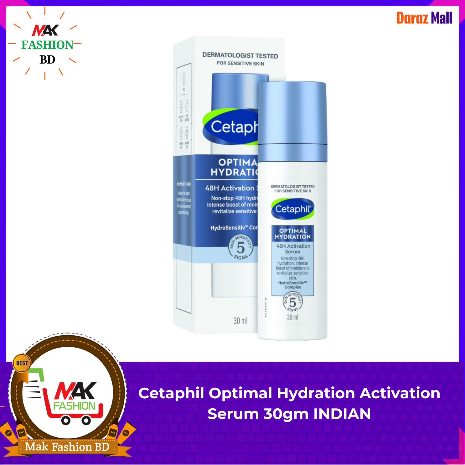 Cetaphil Optimal Hydration Activation Serum 30gm INDIAN 321738762