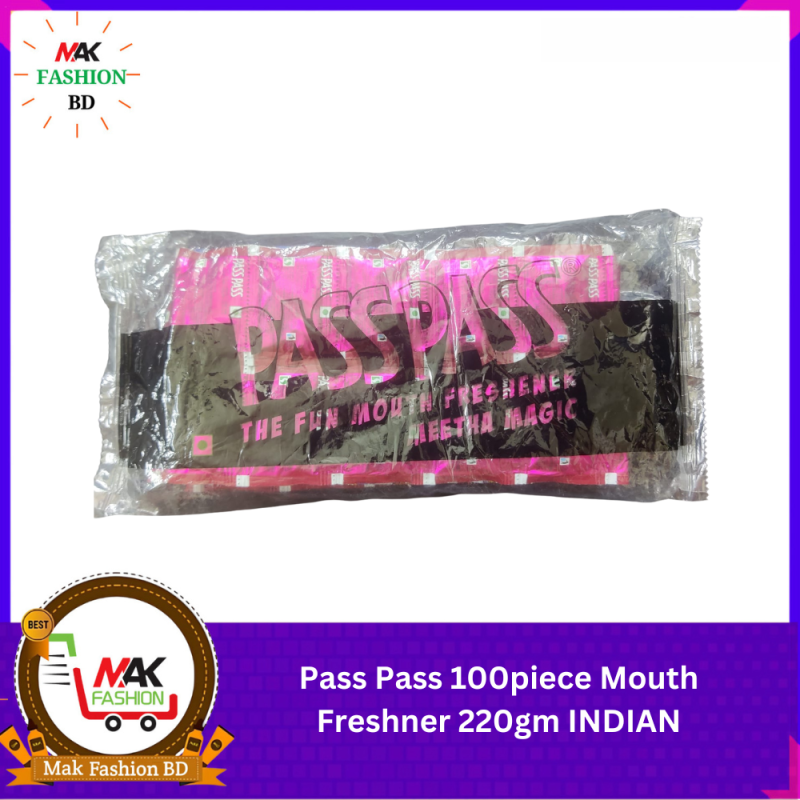 Pass Pass 100piece Mouth Freshner 220gm INDIAN  210448487