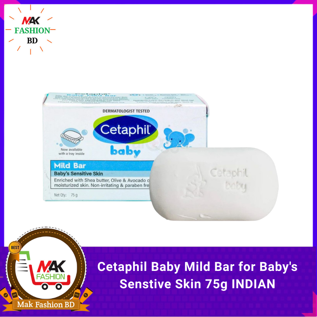 Cetaphil Baby Mild Bar for Babys's Senstive Skin 75g INDIAN 322905834
